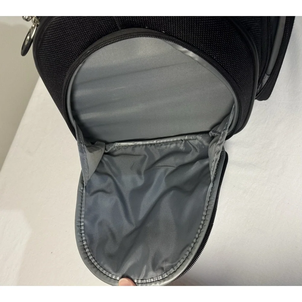 American Tourister Travel Bag Carry On Luggage Messenger Bag Black